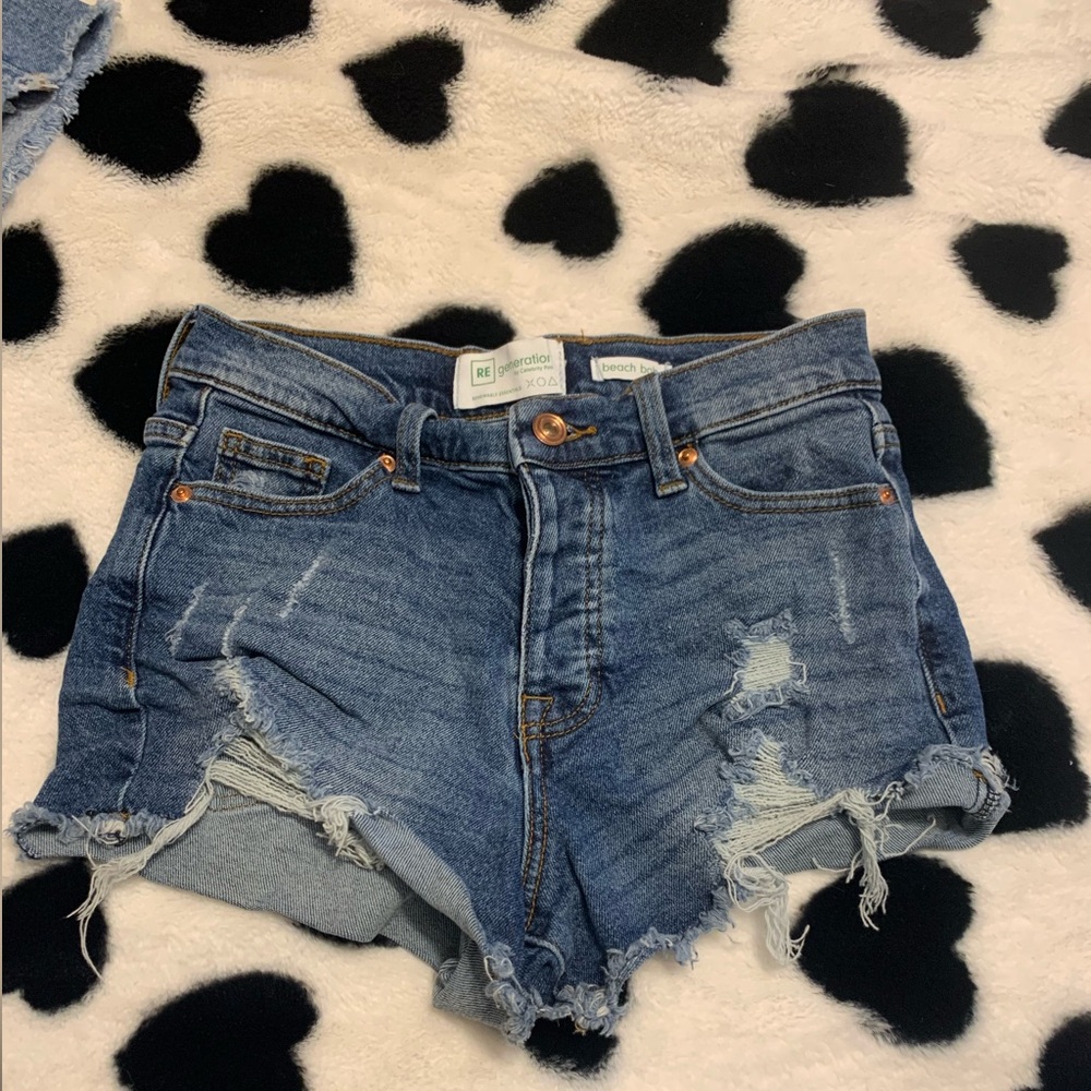 RE Generation jean shorts size 3